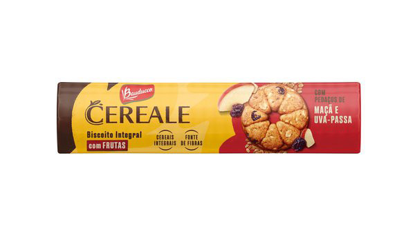 Biscoito Cereale Ma E Uva Passa Bauducco G