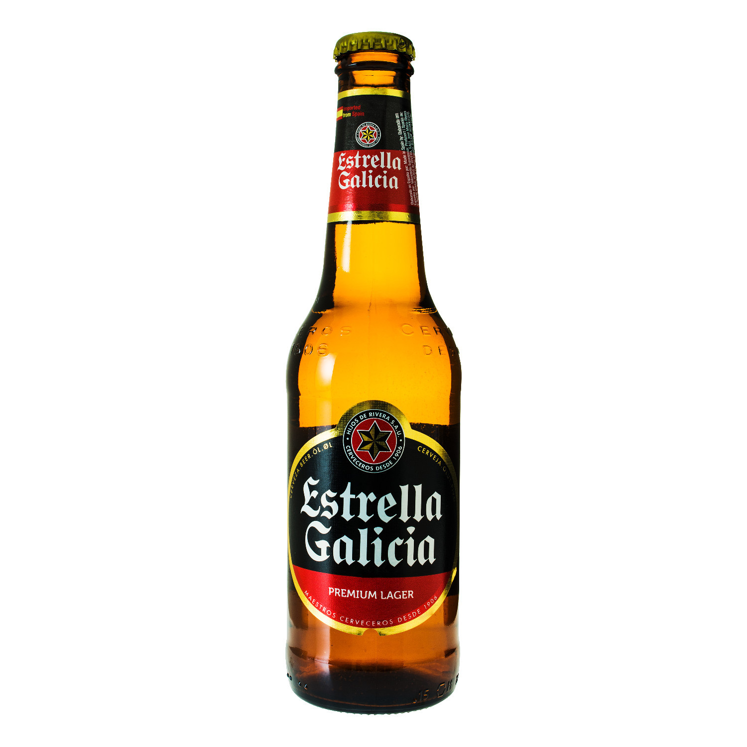 Cerveja ESTRELLA GALICIA 355ml