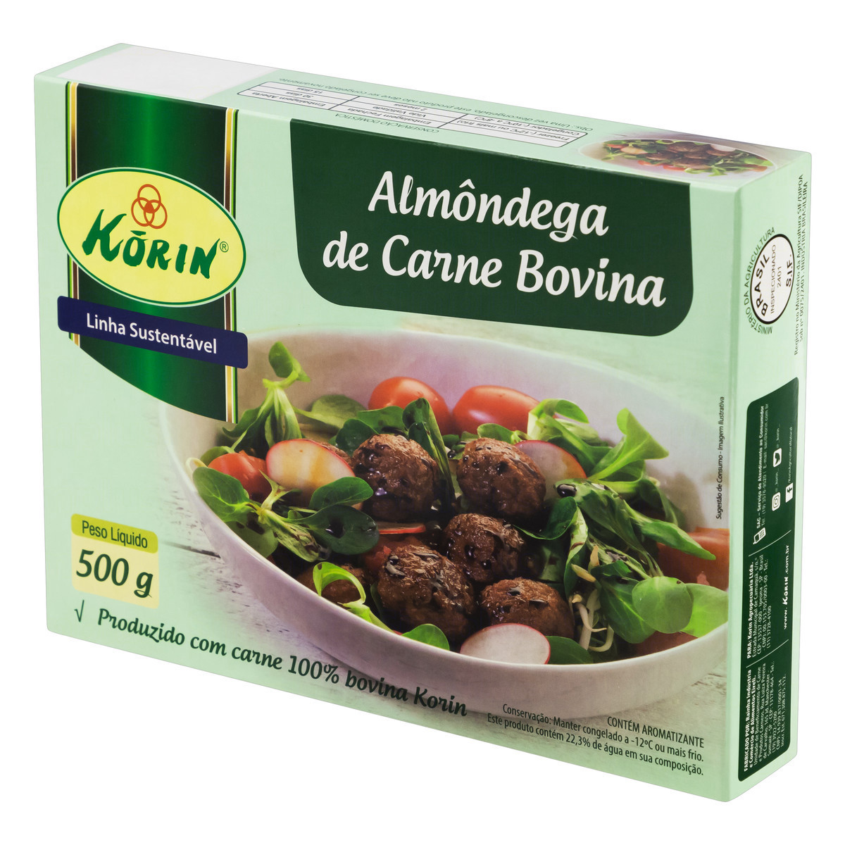 Almôndega Congelada Swift Carne Bovina 500g - Supermercado Coop