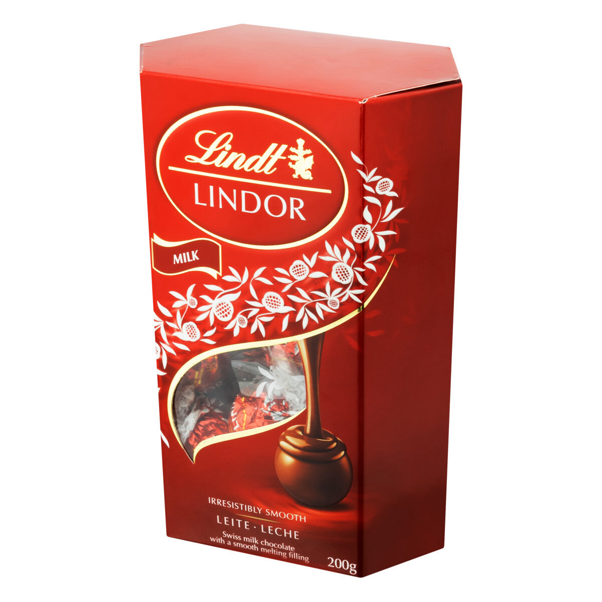 Bombom De Chocolate Ao Leite Lindor Lindt 200g 4360