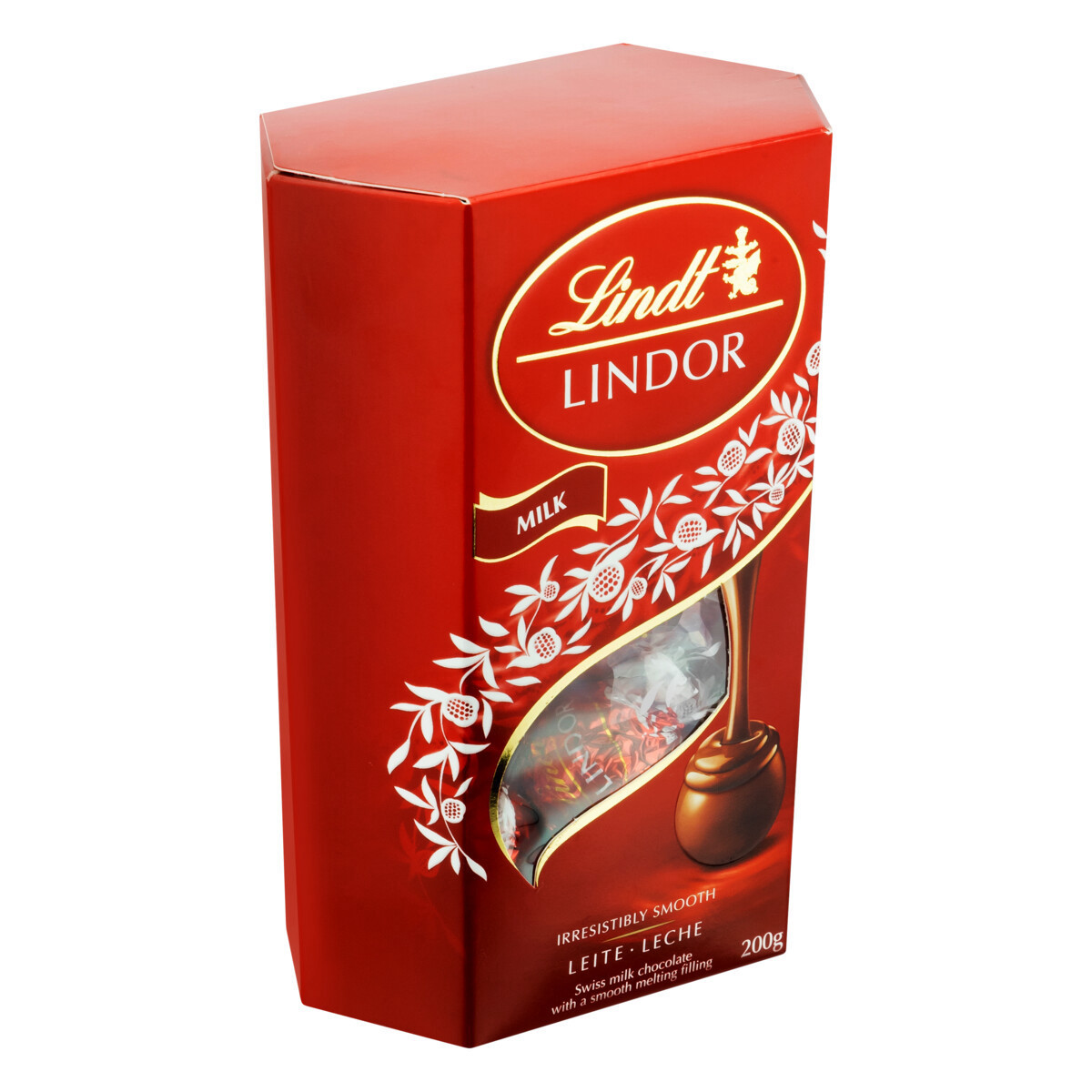 Bombom De Chocolate Ao Leite Lindor Lindt 200g 5436