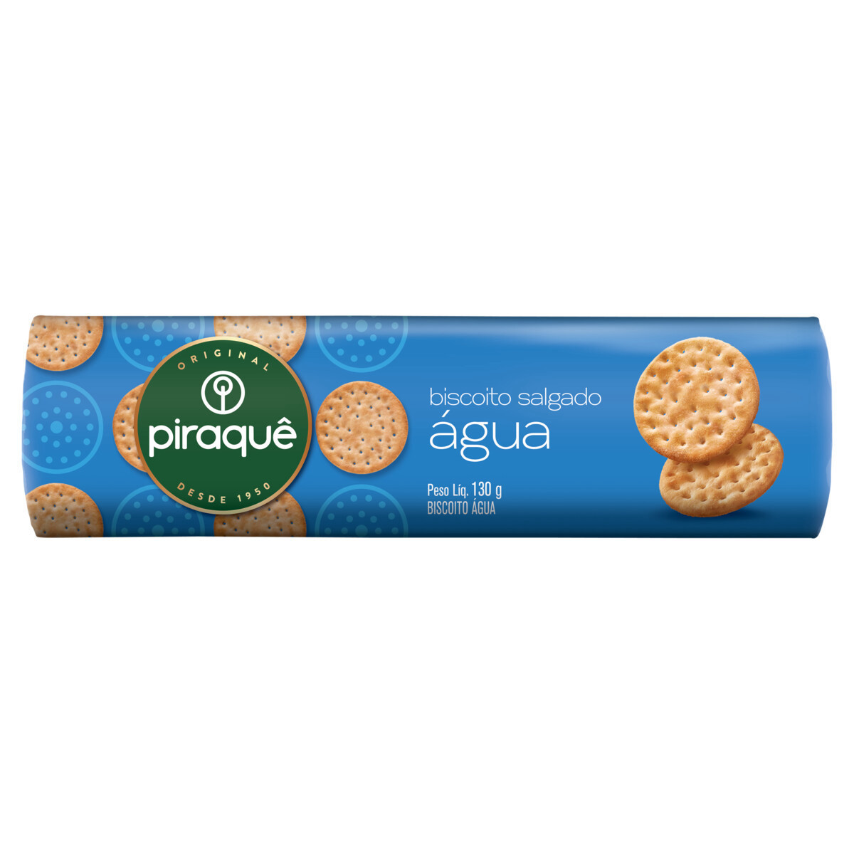 Biscoito Salgado Água PIRAQUÊ 130g