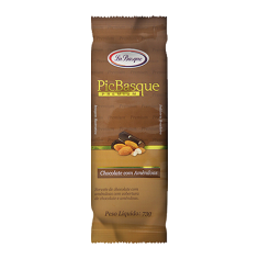 Picolé Chocolate com Amêndoas LA BASQUE 73g 