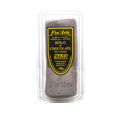 Bolo de Chocolate Meio Amargo Zero Açúcar FIN'ARTE 300g