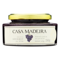 GELEIA DE UVA ORGANICO CASA DE MADEIRA 1X240GRS