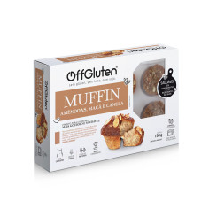 Muffin de Amêndoas, Maçã e Canela OFFGLUTEN 150g