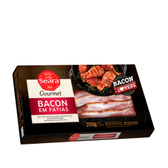 Bacon em fatias SEARA GOURMET 250g