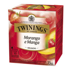 Chá Morango e Manga TWININGS 15g