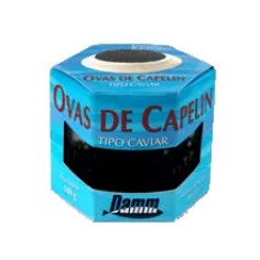 Ovas de Capelin Preto DAMM 100g