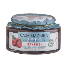 Geleia de Framboesa Zero CASA MADEIRA 220g