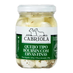 Queijo de Cabra Boursin com Ervas Finas CABRIOLA 265g