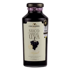 Suco de Uva Tinto Integral CASA MADEIRA 250ml