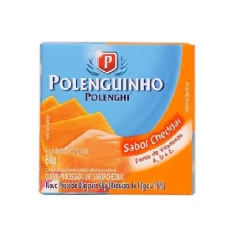 Queijo Polenguinho Cheddar POLENGHI  68g com 4 unidades