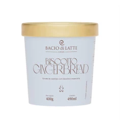 Sorvete Biscotto Gingerbread BACIO DI LATTE 490ml