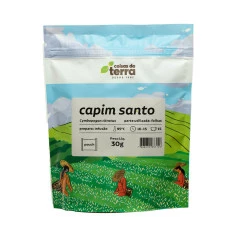 CHA CAPIM SANTO COISAS DA TERRA  30G