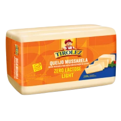 Mussarela Light Sem Lactose TIROLEZ kg 