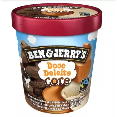 Sorvete Doce Deleite Core BEN & JERRY'S 458ml