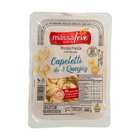 Massa Capeletti de Queijo MASSA LEVE 400g