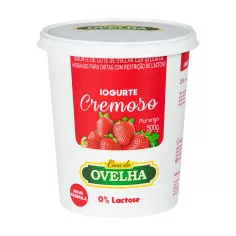 Iogurte Firme de Morango CASA DA OVELHA 500g