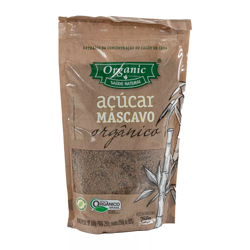 Açúcar Mascavo ORGANIC 250g