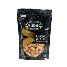 Castanha de Caju Torrada e Salgada ALIBEC 250gr