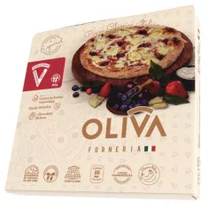 Pizza de Chocolate Branco e Frutas Vermelhas OLIVA 350g